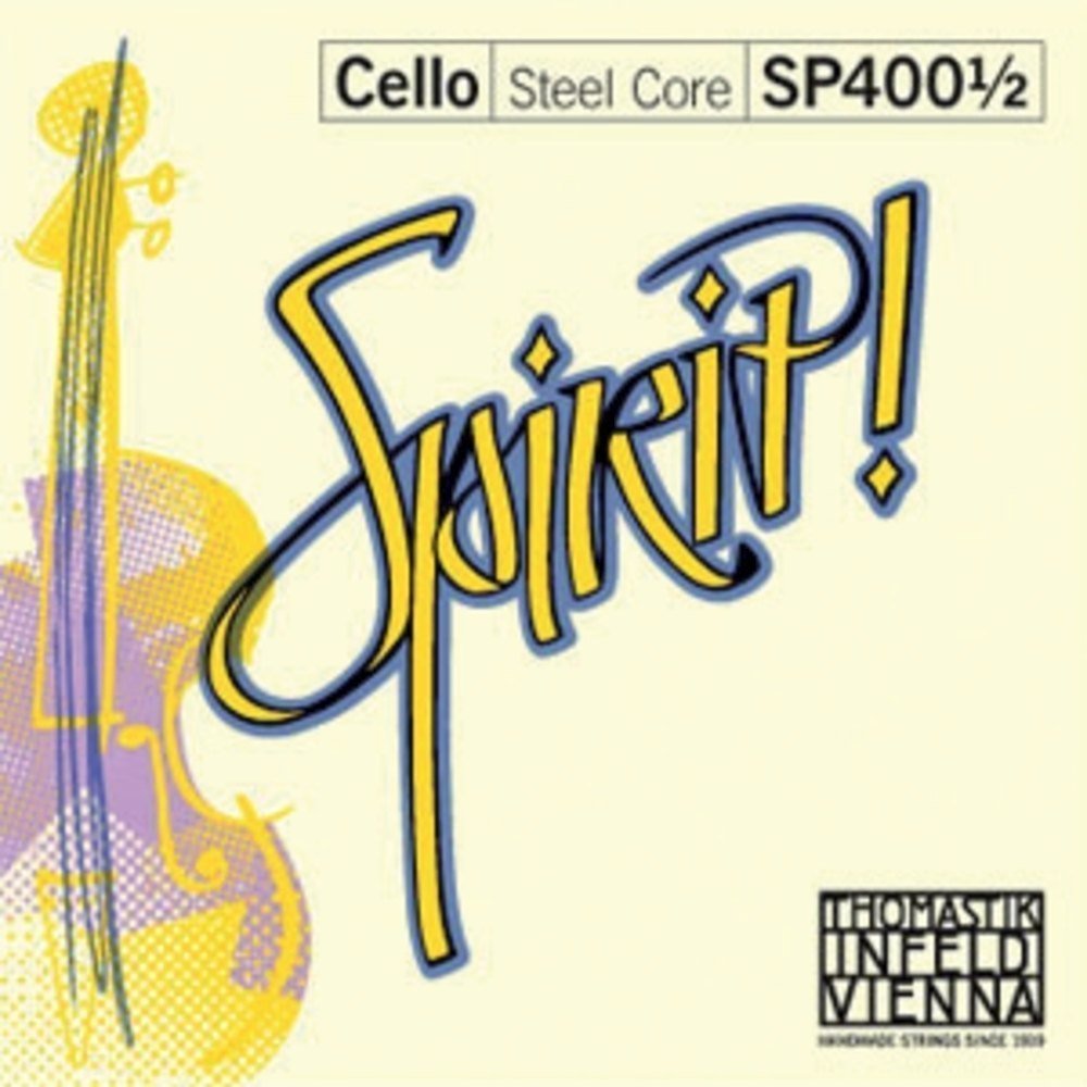 Thomastik single string for cello 1/2 Spirit - C string rope core, chrome wound, medium
