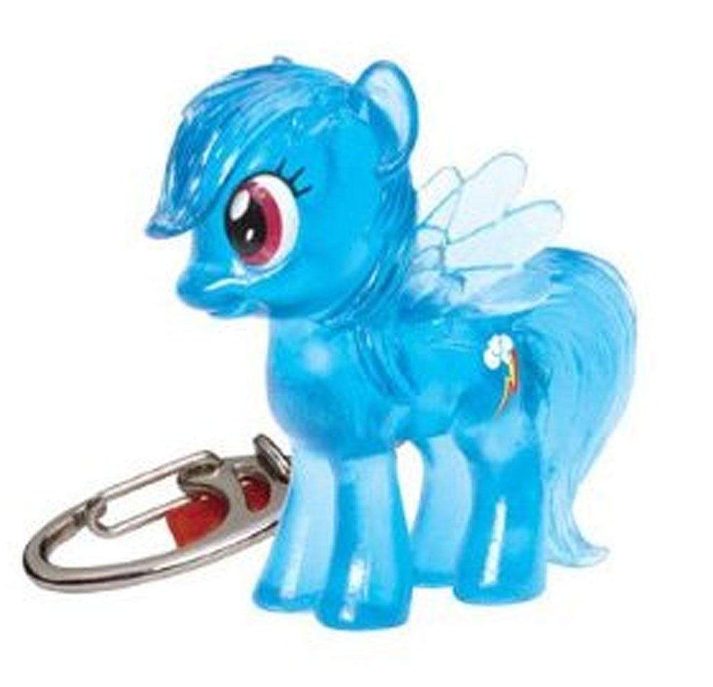 My Little Pony Friendship is Magic Crystal Pony Rainbow Dash Keychain