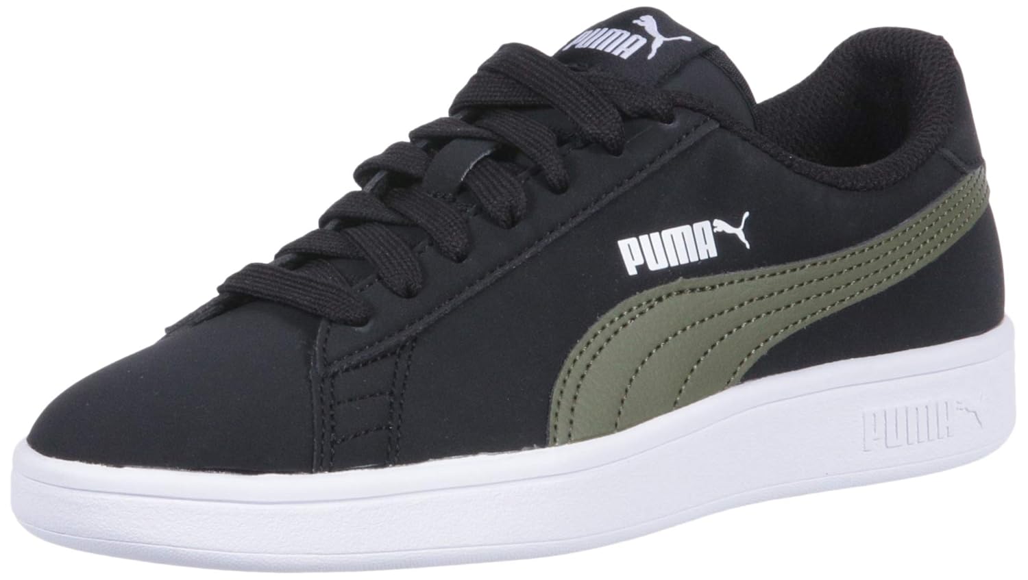 puma smash buck negro