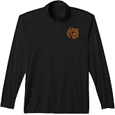 Angry Grizzly Bear Orange Performance Quarter-Zip Top