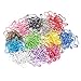 QMAY 200 Pieces Multi-Colored Bulb Pins Calabash Pin Gourd Pins Safety Pins with Craft Home Clothing Accessories and DIY Project, Perfect Knitting Markers, 10 Colors …