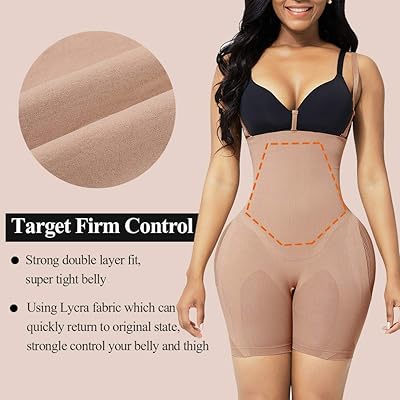 Buy Seamless Shapewear For Women Bodysuit Skin Friendly Tummy Control Butt Lifter Body Shaper In Daily Life Online In Indonesia B08r15zxgq