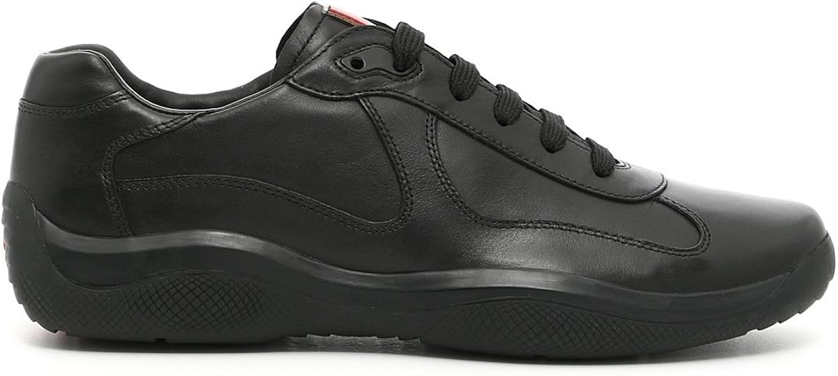 prada black america's cup sneakers