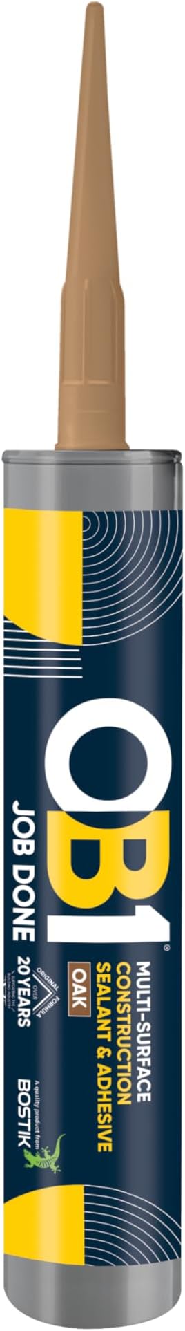 OB1 Oak Multi-Surface Sealant & Adhesive 290ml Hybrid Polymer