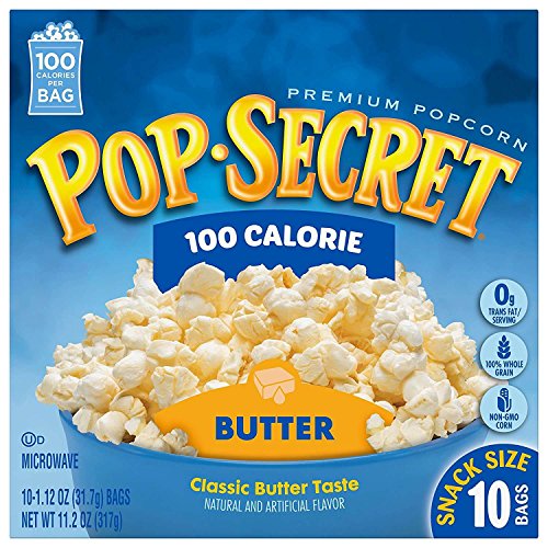 Pop Secret Microwavable Popcorn, Snack Size 100 Calorie ...