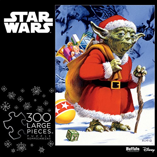 Buffalo Games Star Wars Holiday Yoda 300 Piece Jigsaw Puzzle