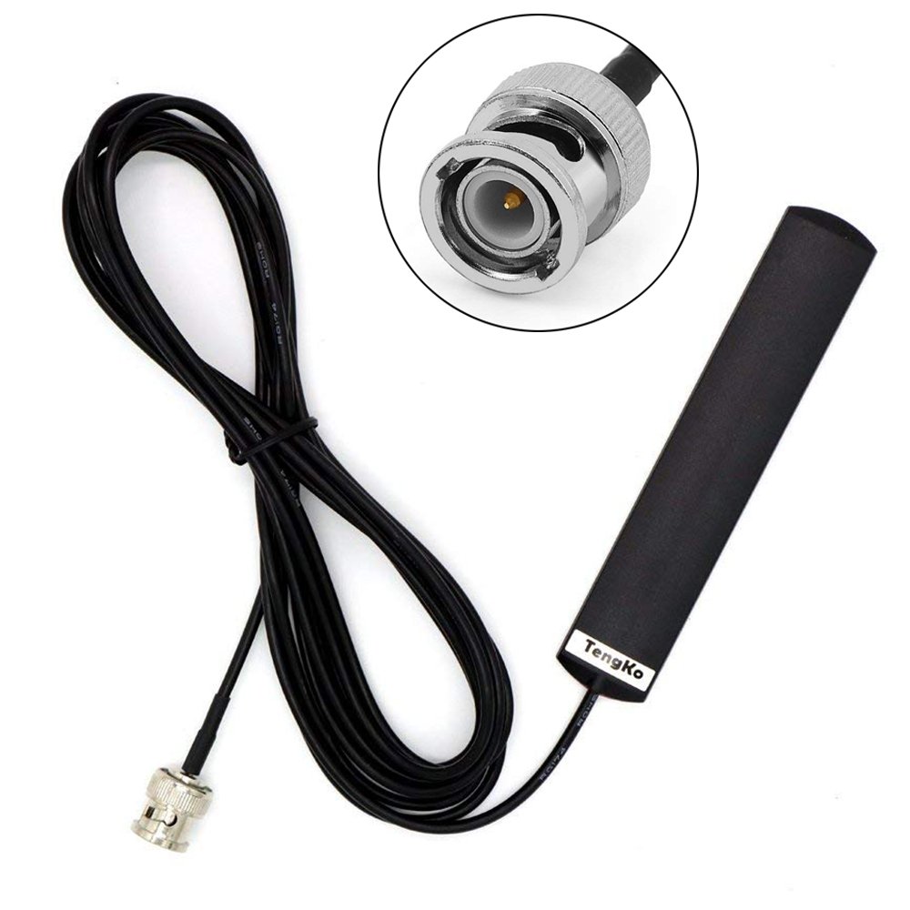 TengKo Scanner Antenna Two Way Radio BNC Glass Mount Mobile Full Band 30MHz - 1200 MHz