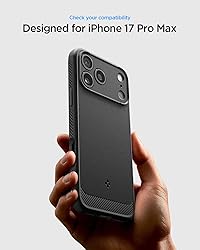 Spigen for iPhone 17 Pro Max Case, Rugged Armor