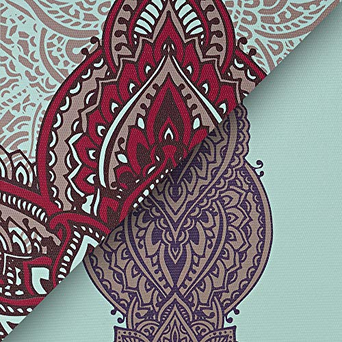 Gaiam Yoga Mat Premium Print Reversible Extra Thick Non Slip Exercise