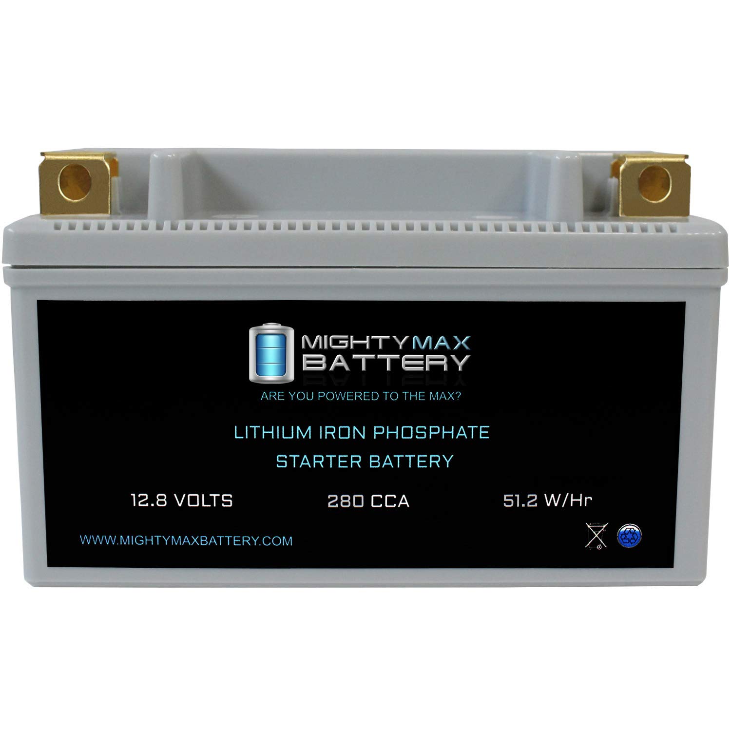 Mighty Max Battery YTX14-BS Lithium Replaces Mercedes Backup Auxiliary 2115410001 Brand Product