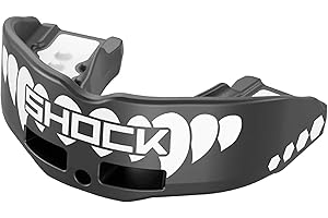 Shock Doctor Youth Mouth Guard. InstaFit No-Boil. for All Sports. Kids Athletic Mouthguard Latex Free, BPA Free, Phthalate Fr