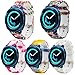 honecumi for Samsung Gear Sport Soft Silicone Sport Quick 20mm Smart Watch Bands Release Watch Strap Wristband for Samsung Gear 2 Classic/Huawei Watch 2 Watch/Garmi Vivoactive 3