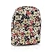 Mickey Minnie Canvas Backpack Casual Daypack with 15 in Laptop Storage Compartment