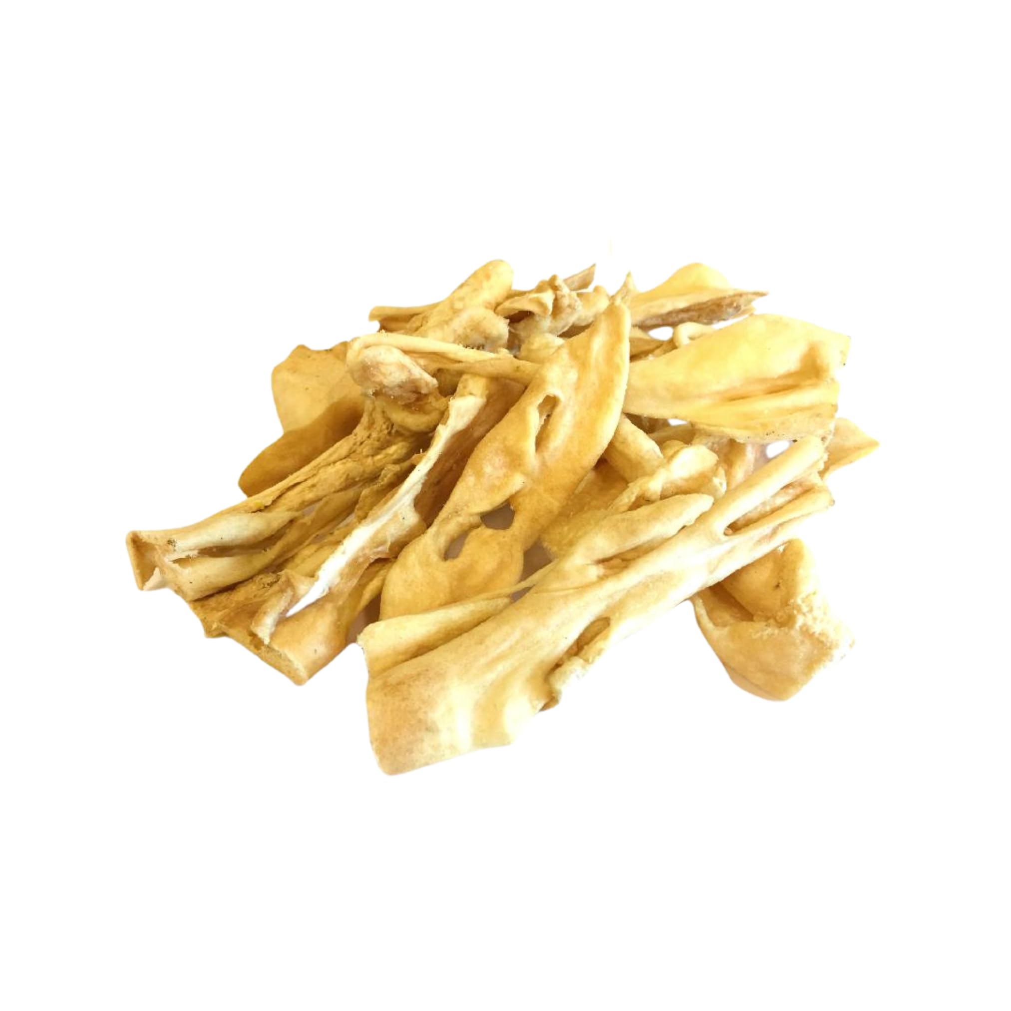 Premium Lamb Head Skin Grain Free Dog Treats - All-Natural, Protein-Rich Low Fat Dog Treats for Healthy Teeth & Coat - 1 x 200g Bag