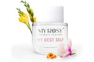 MYROSY My Best Self Deodorizing Perfume Oil for Women - Dermatologist Approved- Intimate Fragrance- Hypoallergenic, Long Lasting, Alcohol & Paraben-Free, Odor Control, Fragrance Oil for Feminine Area