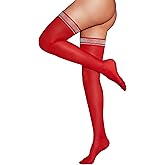 RSLOVE Thigh High Stockings for Women - Sheer Stockings Sexy knee high Antiskid Silicone Tights for Lingerie & Outfits