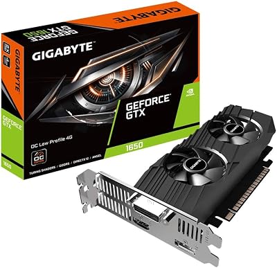 Gigabyte GTX 1650 OC Low Profile 4GB GDDR5 Graphics Card GV-N1650OC-4GL
