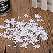 Shappy Snowflake Confetti for Christmas Winter Party Decoration, 60 g/ 2.1 ounce