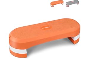 Agicogeo 30" Step Platform for Exercise, 3 Levels Adjustable Aerobic Stepper,Cardio Platform for Workout Step with Riser 4"- 6"- 8"