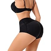 Clevvets Butt Lifter Shapewear Women Slimming Body Shaper Panties Womens Butt Lifting Pad Panty for Under Dresses
