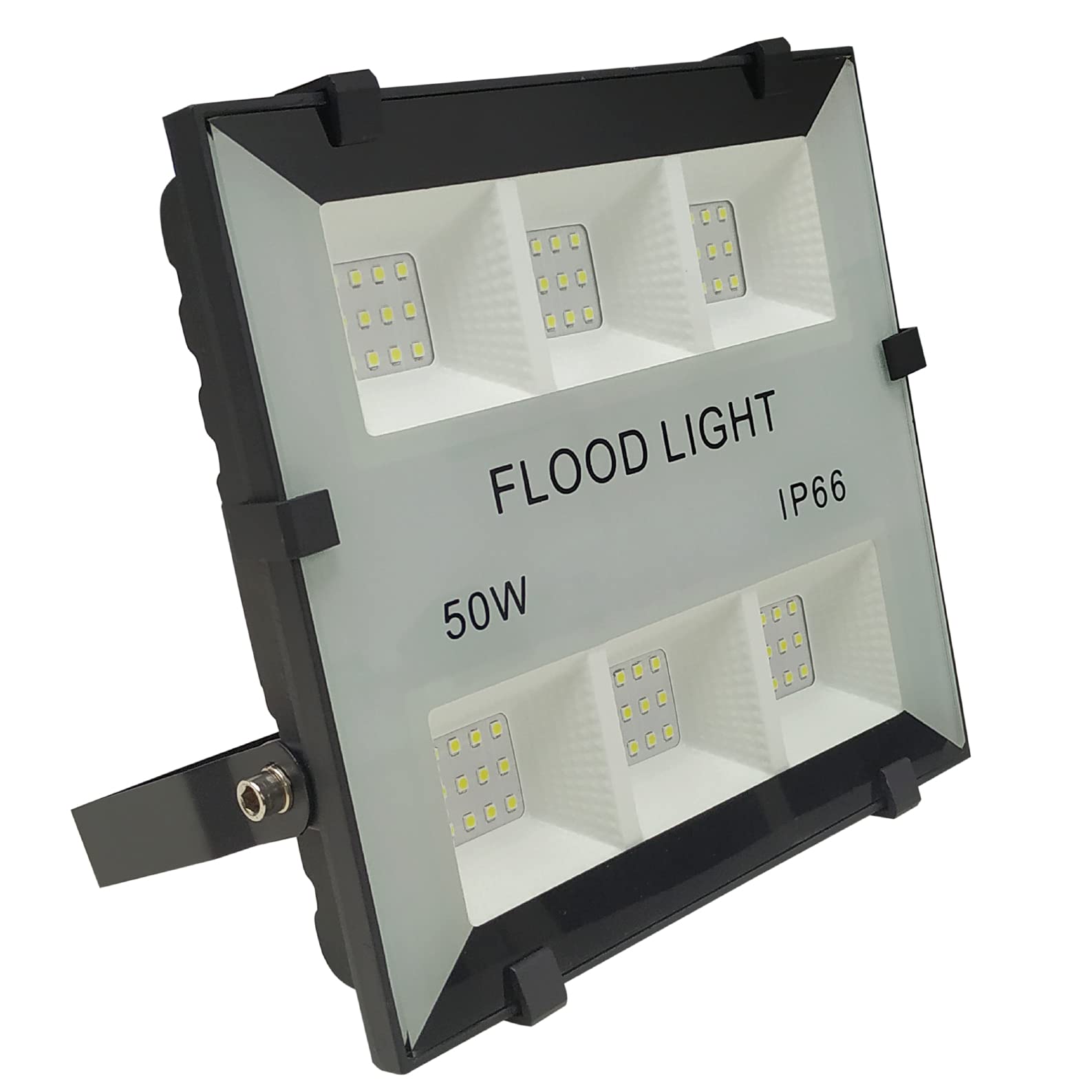 LED ATOMANT Slim 50 W LED Floodlight, Cool White (6500 K), 5000 Lumens, IP66 Waterproof.
