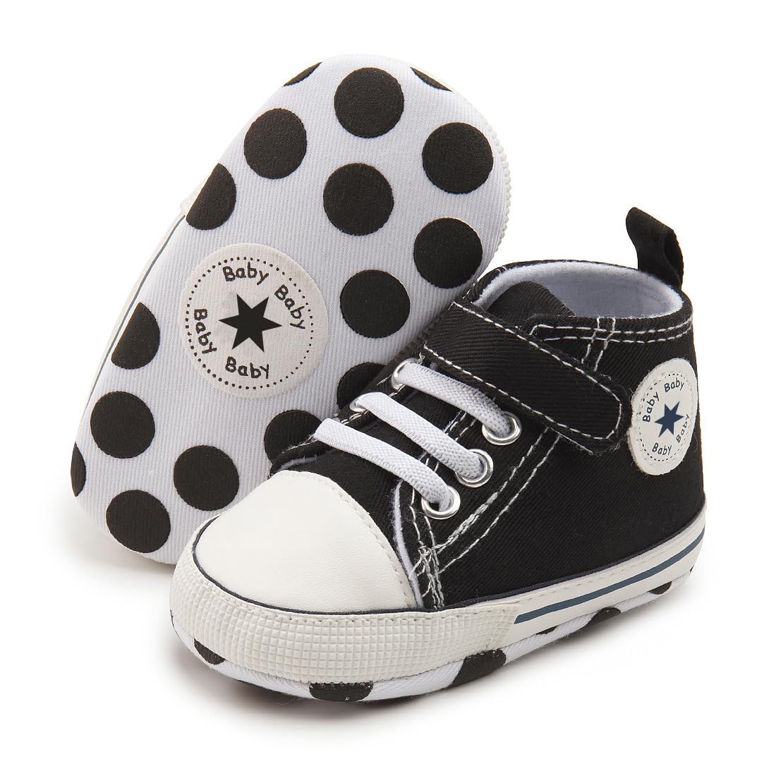 KKIIDDSS Unisex Baby Girls Boys Canvas High-top