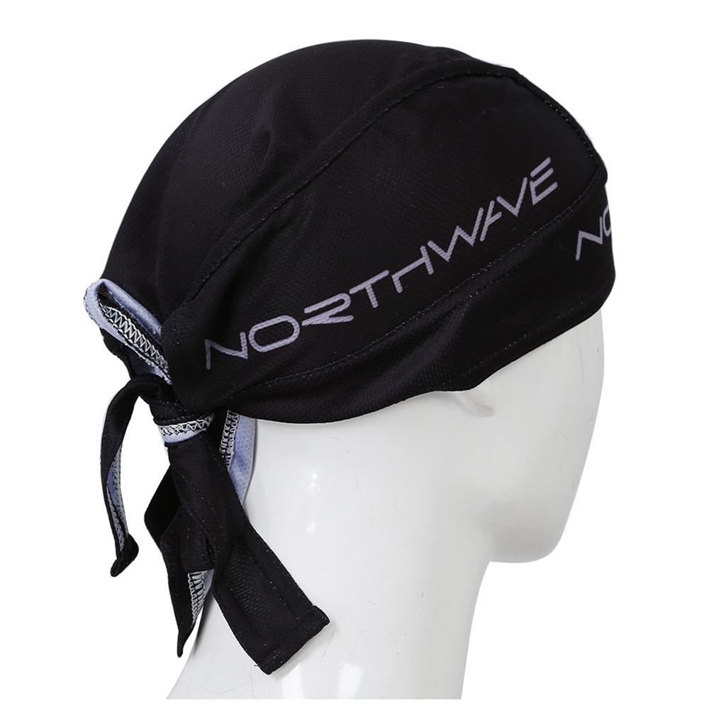 Little Sporter Sports Pirate Bandana Casquette Noir Homme Femme Biker