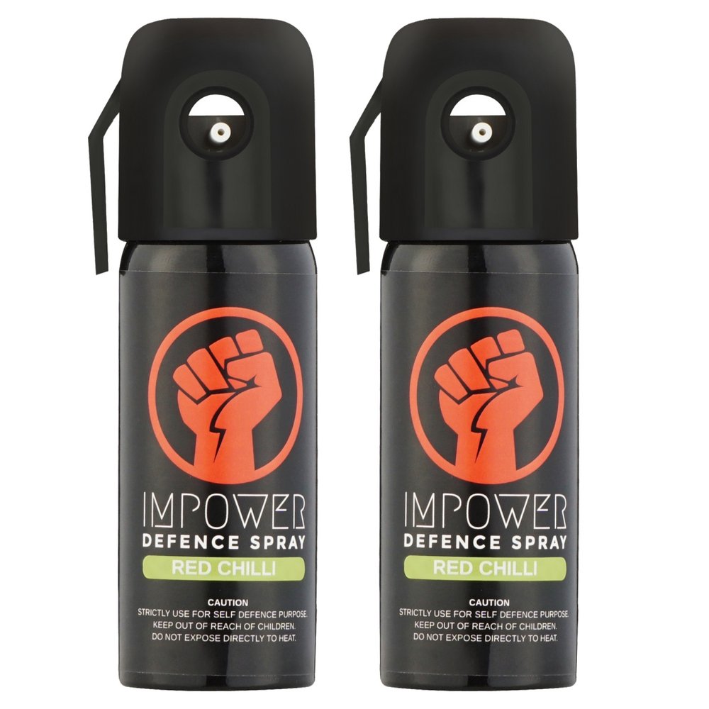 Impower Self Defence Red Chilli Spray for Women and Men (35gm X Pack