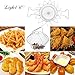 304 Stainless Steel Foldable Steam Rinse Strain Fry Basket Strainer Net Kitchen Cooking Tool for Fried Food or Fruits