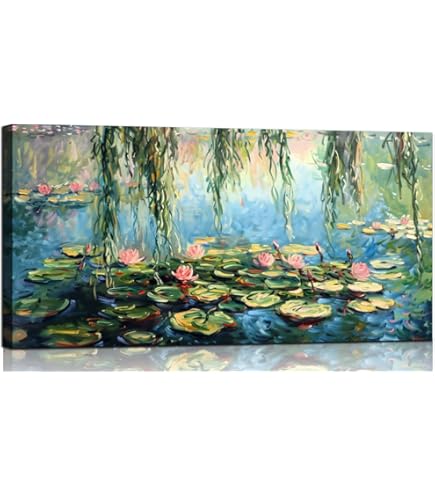 Amazon.com: Monet Water Lilies C1898 NWater Lillies And Japanese