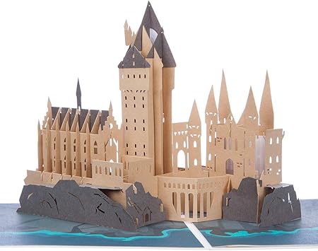 Harry Potter Card Hogwarts Castle Popup Card Includes Hogwarts Envelope And Note Card For Your Message Warner Brothers Official Licensed Product Amazon De Burobedarf Schreibwaren