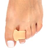 ZenToes Gel Toe Spacers for Bunions &amp; Overlapping Toes, 4 Count | Gel toe separators for women &amp; men. Big toe alignment, crooked toes. Fits sneakers, sandals &amp; heels. Washable