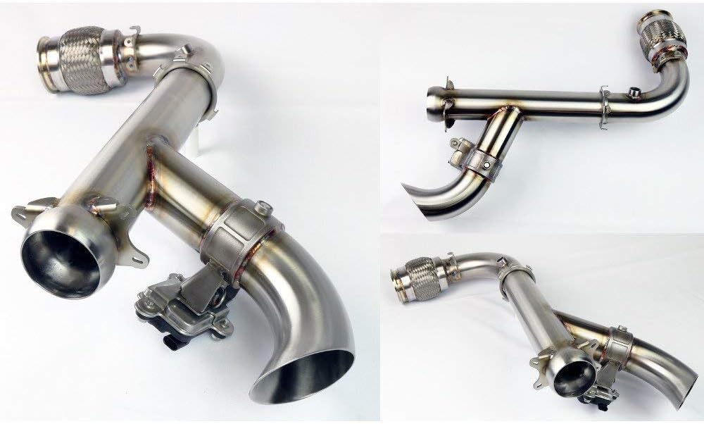 Evolution Powersports EVO Shocker Side Dump Race Pipe compatible with Can-Am Maverick X3 2017-2019
