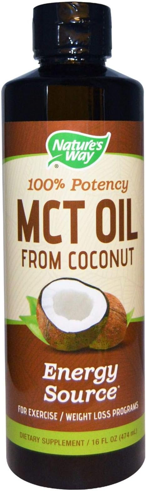 Nature's WayMct Oil From Coconut, 16 Fl Oz (474 Ml)
