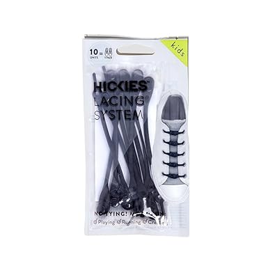 Hickies Kids elastische Schnürsenkel für Kinder, kein Schuhe binden mehr, für alle Schuhe geeignet