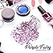 Purple Fairy - Iridescent Cosmetic Glitter, Chunky Glitter Festival,Shining Makeup Glitter for Beauty Makeup Face Body Hair Nails