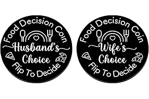 AMBREGRISSUN Valentines Day Gifts for Husband Wife Date Night Ideas Anniversary Christmas Couple Gifts for Her Him Women Men Food Decider Birthday Gifts for Wife from Husband Bridal Shower Wedding Gifts for Bride