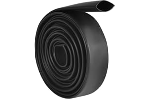 ALLWIN 1/2 Inch Heat Shrink Tubing - 13Ft 3:1Ratio Waterproof Heat Shrink Tubin - Adhesive Lined,Dual Wall Adhesive Shrinkable Wire Wrap Tube - Black (1, Black, 1/2"(12.7mm)-13Ft)