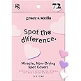 grace & stella Award Winning Pimple Patches For Face (Heart, 72 Count) - Hydrocolloid Acne Patches for Face - Dermatologist Tested, Vegan, Cruelty-Free Zit Patches for Face, Blemish Patches, Stickers