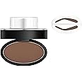 BrowPro Eyebrow Stamp (Official) Simone Powder Seal - Natural Eyebrow Color, Arched Stamp - Waterproof and Long-Lasting Shape Powder - Light Brown