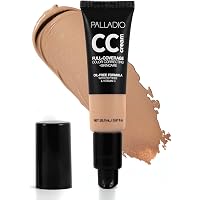 Palladio Full-Coverage CC Cream – ölfrei, Mit Peptiden & Vitamin C, Farbton Medium 32W, Vegan & Tierversuchsfrei