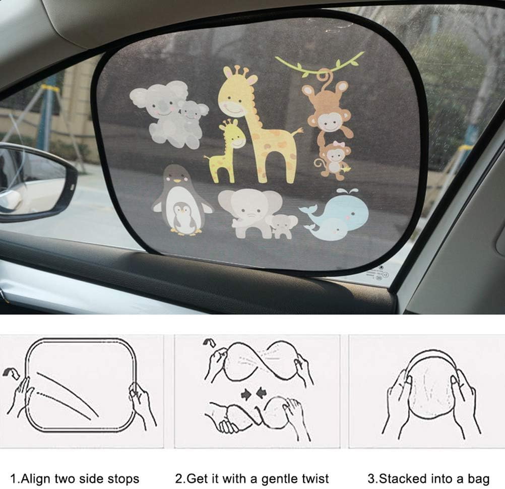 Marvelights Pare Soleil De Voiture Pour Bebe Abat Jour De Voiture Pour Les Animaux De Compagnie Avec Protection Contre Les Rayons Uv Pour Fenetre Laterale Arriere Complete Pare Soleils Accessoires Ram Mount Co Uk