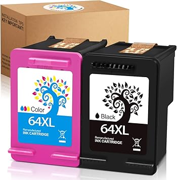 Amazon Com H Bo For Hp 64xl Remanufactured Ink Cartridge High