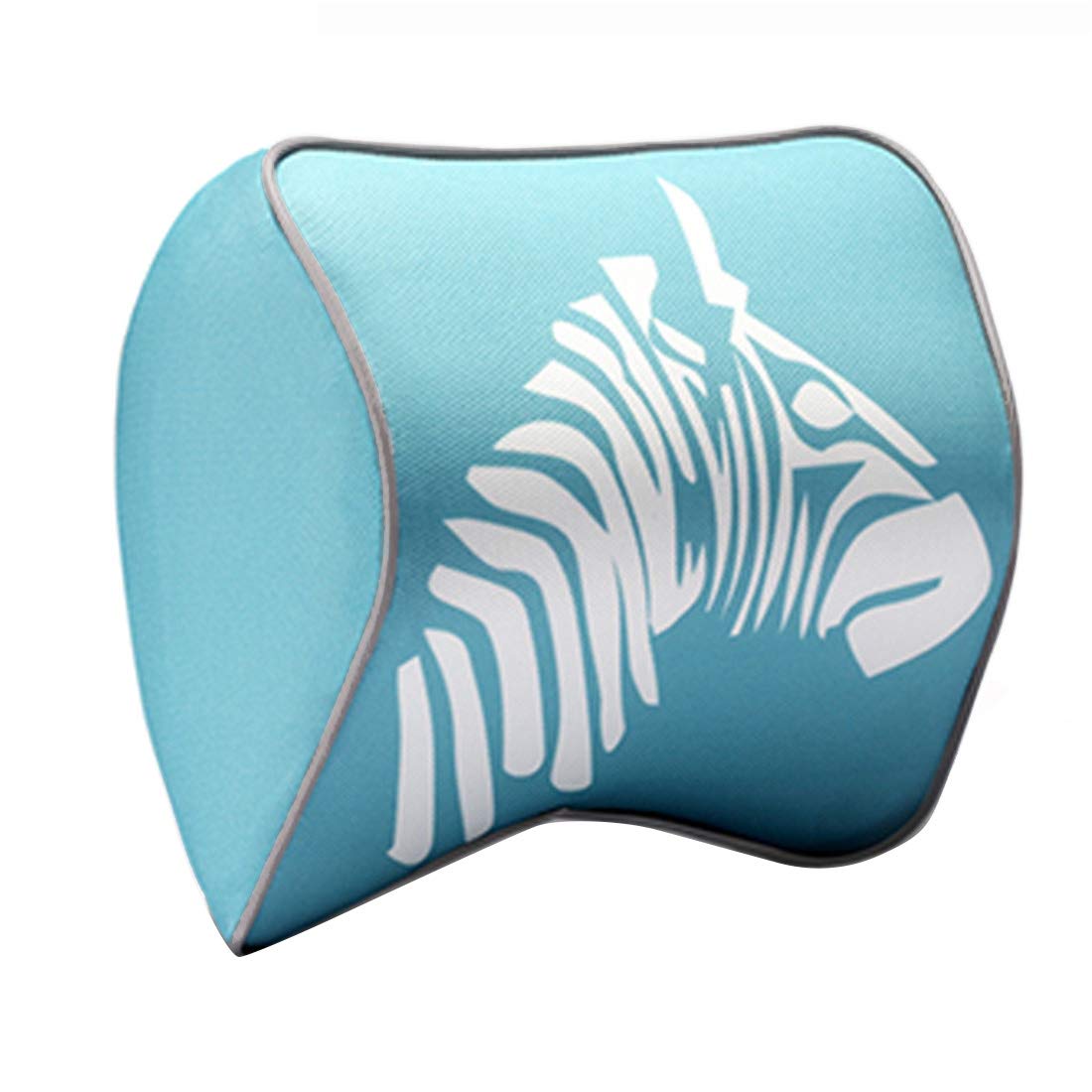Color Pillow Zebra Purple Igspfbjn Car Headrest Memory Cotton