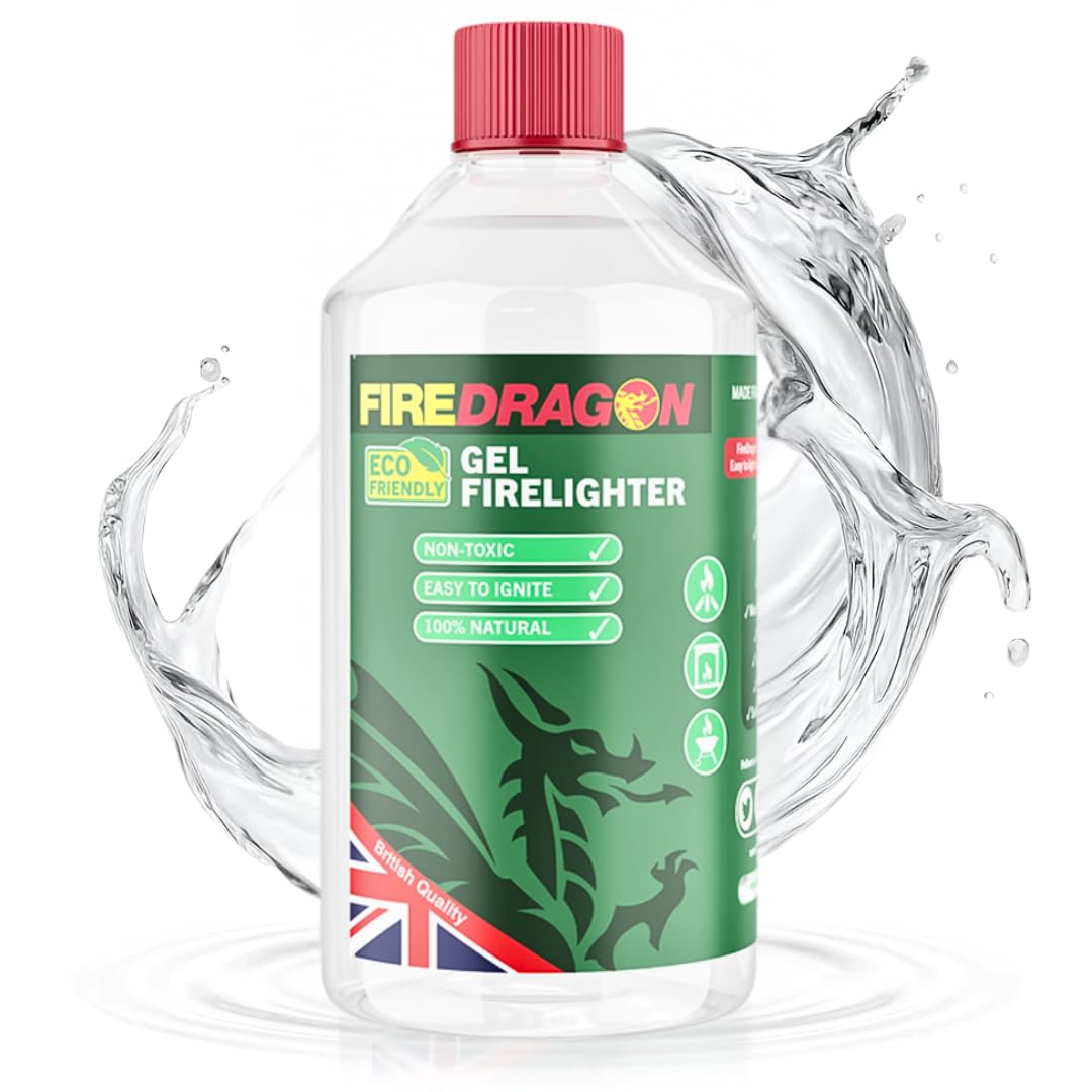 Fire Dragon Gel Firelighter-Transparent 1 litre