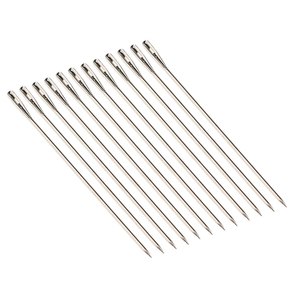 Perfk Braiding Sewing Threader Hook I Shape Track Weave Hair