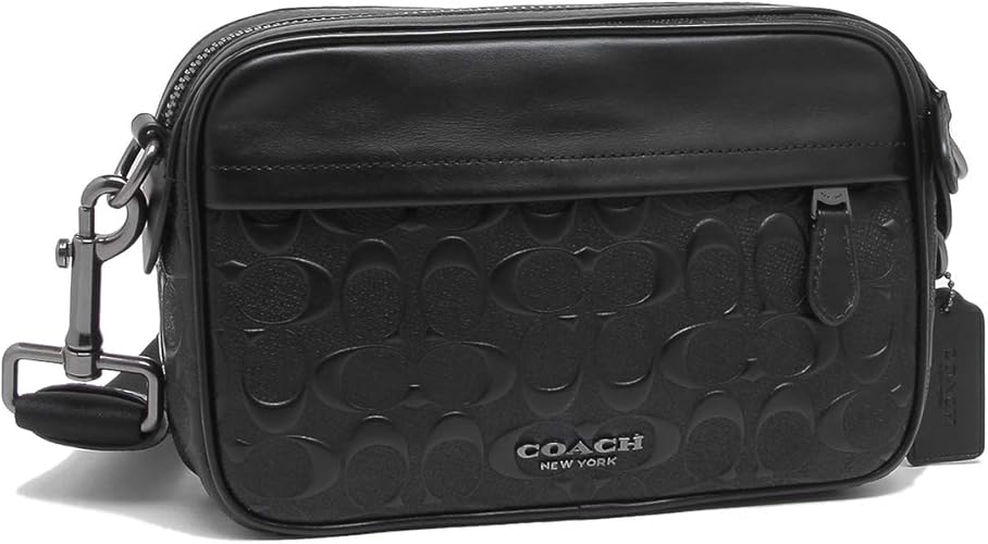 Amazon コーチ ショルダーバッグ アウトレット メンズ レディース Coach F Qbbk ブラック 並行輸入品 Coach コーチ ショルダーバッグ