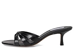 Steve Madden Women's Cary Heeled Sandal, Black