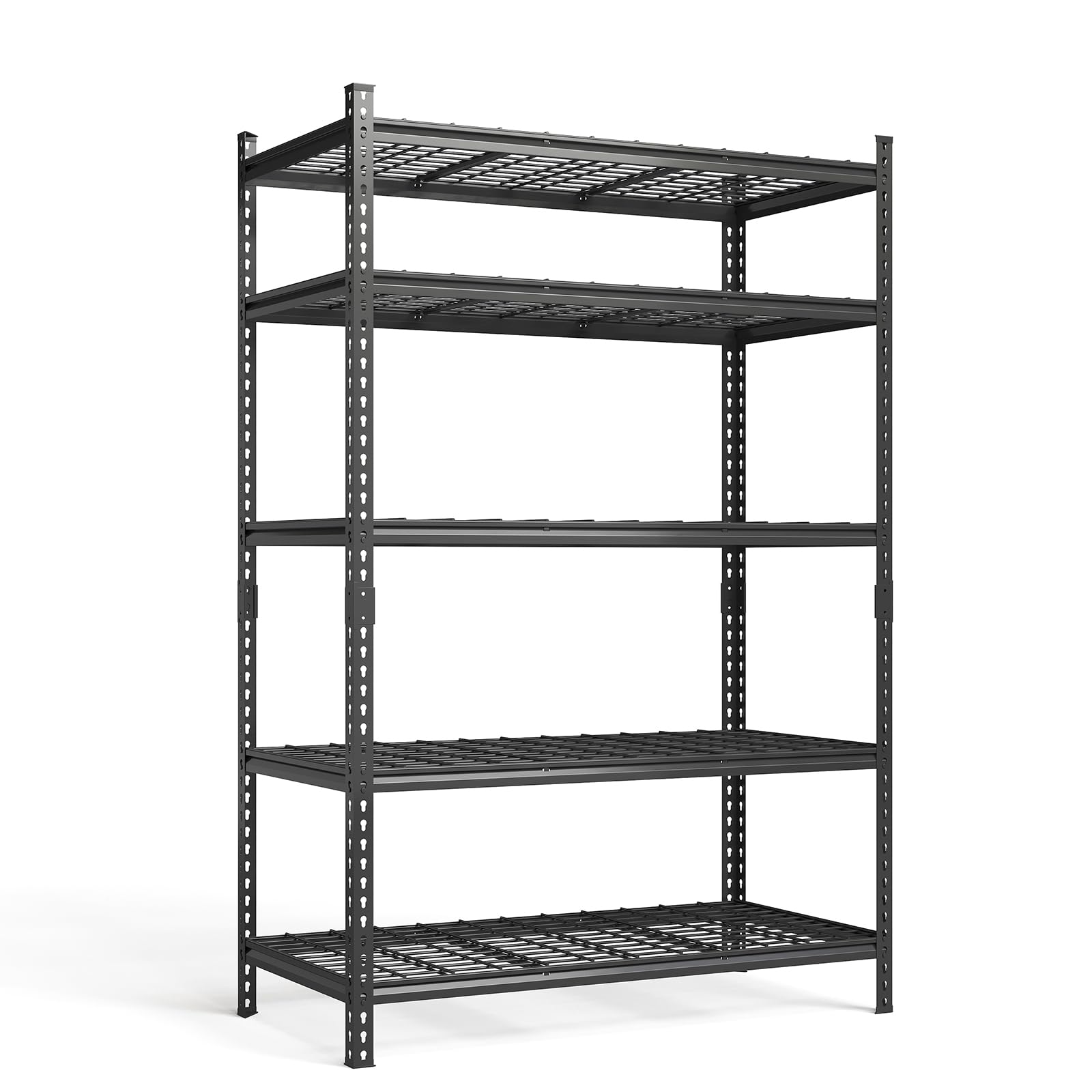 Photo 1 of ****SIMILAR ITEM***** ***UNKNOWN IF MISSING PARTS****** Metal Storage Shelving Unit, 5-Tier Adjustable Storage Rack Heavy Duty Garage Shelves, 2000 lbs for Garage, Kitchen, Bathroom, Warehouse, 48”W x 24”D x 72”H