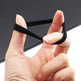 nuoshen 100 Pcs Hair Ties Cotton Elastic Band Bobbles for Thick Curly Hair Black view 3